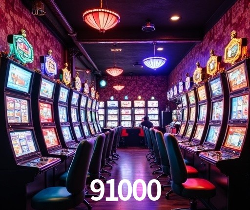Slots com jackpots e giros grátis na 91000